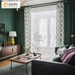 DIHIN HOME Garden Leaves Printed Curtains,Blackout Grommet Window Curtain for Living Room ,52x63-inch,1 Panel Roman Shades Curtains Window Blinds custom curtains blackout curtains curtains for living room sheer curtains curtain fabric linen curtains kitchen curtains velvet curtains pinch pleat curtains bay window curtains outdoor curtains pleated curtains floral curtains dining room curtains kitchen valances drapes for bedroom patio curtains nursery curtains grommet curtains