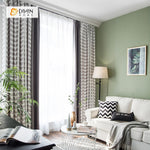 DIHIN HOME Garden Leaves Spliced Curtains，Blackout Grommet Window Curtain for Living Room ,52x63-inch,1 Panel Roman Shades Curtains Window Blinds custom curtains blackout curtains curtains for living room sheer curtains curtain fabric linen curtains kitchen curtains velvet curtains pinch pleat curtains bay window curtains outdoor curtains pleated curtains floral curtains dining room curtains kitchen valances drapes for bedroom patio curtains nursery curtains grommet curtains