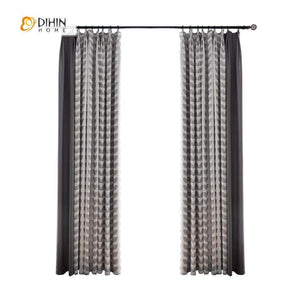 DIHIN HOME Garden Leaves Spliced Curtains，Blackout Grommet Window Curtain for Living Room ,52x63-inch,1 Panel Roman Shades Curtains Window Blinds custom curtains blackout curtains curtains for living room sheer curtains curtain fabric linen curtains kitchen curtains velvet curtains pinch pleat curtains bay window curtains outdoor curtains pleated curtains floral curtains dining room curtains kitchen valances drapes for bedroom patio curtains nursery curtains grommet curtains