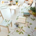 DIHIN HOME Garden Light Blue Color Foral Tablecloth For Rectangle Tables,Custom Washed Linen Tablecloth,Handmade Rectangle Table Cover Roman Shades Curtains Window Blinds custom curtains blackout curtains curtains for living room sheer curtains curtain fabric linen curtains kitchen curtains velvet curtains pinch pleat curtains bay window curtains outdoor curtains pleated curtains floral curtains dining room curtains kitchen valances drapes for bedroom patio curtains nursery curtains grommet curtains