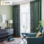 DIHIN HOME Garden Printed Spliced Curtains，Blackout Grommet Window Curtain for Living Room ,52x63-inch,1 Panel Roman Shades Curtains Window Blinds custom curtains blackout curtains curtains for living room sheer curtains curtain fabric linen curtains kitchen curtains velvet curtains pinch pleat curtains bay window curtains outdoor curtains pleated curtains floral curtains dining room curtains kitchen valances drapes for bedroom patio curtains nursery curtains grommet curtains