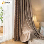 DIHIN HOME Garden Spliced Curtains，Blackout Grommet Window Curtain for Living Room ,52x63-inch,1 Panel Roman Shades Curtains Window Blinds custom curtains blackout curtains curtains for living room sheer curtains curtain fabric linen curtains kitchen curtains velvet curtains pinch pleat curtains bay window curtains outdoor curtains pleated curtains floral curtains dining room curtains kitchen valances drapes for bedroom patio curtains nursery curtains grommet curtains