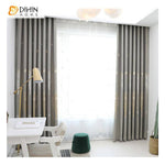 DIHIN HOME Garden Tree Embroidered Thickness Fabric,Blackout Grommet Window Curtain for Living Room ,52x63-inch,1 Panel Roman Shades Curtains Window Blinds custom curtains blackout curtains curtains for living room sheer curtains curtain fabric linen curtains kitchen curtains velvet curtains pinch pleat curtains bay window curtains outdoor curtains pleated curtains floral curtains dining room curtains kitchen valances drapes for bedroom patio curtains nursery curtains grommet curtains