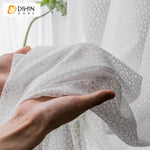 DIHIN HOME Geometric Cutout Embroidery,Sheer Curtain, Grommet Window Curtain for Living Room ,52x63-inch,1 Panel Roman Shades Curtains Window Blinds custom curtains blackout curtains curtains for living room sheer curtains curtain fabric linen curtains kitchen curtains velvet curtains pinch pleat curtains bay window curtains outdoor curtains pleated curtains floral curtains dining room curtains kitchen valances drapes for bedroom patio curtains nursery curtains grommet curtains