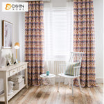 DIHIN HOME Geometric Fashion Printed Curtains ,Blackout Grommet Window Curtain for Living Room ,52x63-inch,1 Panel Roman Shades Curtains Window Blinds custom curtains blackout curtains curtains for living room sheer curtains curtain fabric linen curtains kitchen curtains velvet curtains pinch pleat curtains bay window curtains outdoor curtains pleated curtains floral curtains dining room curtains kitchen valances drapes for bedroom patio curtains nursery curtains grommet curtains