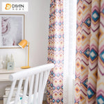 DIHIN HOME Geometric Fashion Printed Curtains ,Blackout Grommet Window Curtain for Living Room ,52x63-inch,1 Panel Roman Shades Curtains Window Blinds custom curtains blackout curtains curtains for living room sheer curtains curtain fabric linen curtains kitchen curtains velvet curtains pinch pleat curtains bay window curtains outdoor curtains pleated curtains floral curtains dining room curtains kitchen valances drapes for bedroom patio curtains nursery curtains grommet curtains