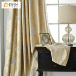 DIHIN HOME Golden Luxurious Leaves Printed,Blackout Grommet Window Curtain for Living Room ,52x63-inch,1 Panel Roman Shades Curtains Window Blinds custom curtains blackout curtains curtains for living room sheer curtains curtain fabric linen curtains kitchen curtains velvet curtains pinch pleat curtains bay window curtains outdoor curtains pleated curtains floral curtains dining room curtains kitchen valances drapes for bedroom patio curtains nursery curtains grommet curtains