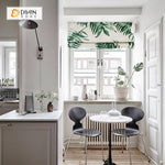DIHIN HOME Green and White Plants Printed Roman Shades ,Easy Install Washable Curtains ,Customized Window Curtain Drape, 24"W X 64"H Roman Shades Curtains Window Blinds custom curtains blackout curtains curtains for living room sheer curtains curtain fabric linen curtains kitchen curtains velvet curtains pinch pleat curtains bay window curtains outdoor curtains pleated curtains floral curtains dining room curtains kitchen valances drapes for bedroom patio curtains nursery curtains grommet curtains