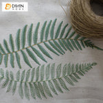 DIHIN HOME Green Aquatic Plant Embroidered ,Blackout Grommet Window Curtain for Living Room ,52x63-inch,1 Panel Roman Shades Curtains Window Blinds custom curtains blackout curtains curtains for living room sheer curtains curtain fabric linen curtains kitchen curtains velvet curtains pinch pleat curtains bay window curtains outdoor curtains pleated curtains floral curtains dining room curtains kitchen valances drapes for bedroom patio curtains nursery curtains grommet curtains