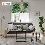 DIHIN HOME Green Botany Printed Roman Shades ,Easy Install Washable Curtains ,Customized Window Curtain Drape, 24"W X 64"H Roman Shades Curtains Window Blinds custom curtains blackout curtains curtains for living room sheer curtains curtain fabric linen curtains kitchen curtains velvet curtains pinch pleat curtains bay window curtains outdoor curtains pleated curtains floral curtains dining room curtains kitchen valances drapes for bedroom patio curtains nursery curtains grommet curtains