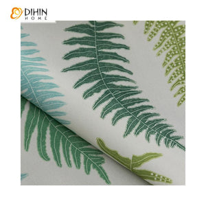 DIHIN HOME Green Fallen Leaves Printed Curtains ,Blackout Grommet Window Curtain for Living Room ,52x63-inch,1 Panel Roman Shades Curtains Window Blinds custom curtains blackout curtains curtains for living room sheer curtains curtain fabric linen curtains kitchen curtains velvet curtains pinch pleat curtains bay window curtains outdoor curtains pleated curtains floral curtains dining room curtains kitchen valances drapes for bedroom patio curtains nursery curtains grommet curtains
