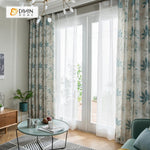 DIHIN HOME Green Leaves Printed curtain，Blackout Grommet Window Curtain for Living Room ,52x63-inch,1 Panel Roman Shades Curtains Window Blinds custom curtains blackout curtains curtains for living room sheer curtains curtain fabric linen curtains kitchen curtains velvet curtains pinch pleat curtains bay window curtains outdoor curtains pleated curtains floral curtains dining room curtains kitchen valances drapes for bedroom patio curtains nursery curtains grommet curtains