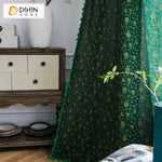 DIHIN HOME Green Loverly Printed Curtains With Lace ,Blackout Grommet Window Curtain for Living Room ,52x63-inch,1 Panel Roman Shades Curtains Window Blinds custom curtains blackout curtains curtains for living room sheer curtains curtain fabric linen curtains kitchen curtains velvet curtains pinch pleat curtains bay window curtains outdoor curtains pleated curtains floral curtains dining room curtains kitchen valances drapes for bedroom patio curtains nursery curtains grommet curtains