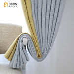 DIHIN HOME Grey and Yellow Printed,Blackout Grommet Window Curtain for Living Room ,52x63-inch,1 Panel Roman Shades Curtains Window Blinds custom curtains blackout curtains curtains for living room sheer curtains curtain fabric linen curtains kitchen curtains velvet curtains pinch pleat curtains bay window curtains outdoor curtains pleated curtains floral curtains dining room curtains kitchen valances drapes for bedroom patio curtains nursery curtains grommet curtains