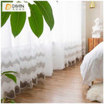 DIHIN HOME Grey Broken Line Embroidered,Blackout Grommet Window Curtain for Living Room ,52x63-inch,1 Panel Roman Shades Curtains Window Blinds custom curtains blackout curtains curtains for living room sheer curtains curtain fabric linen curtains kitchen curtains velvet curtains pinch pleat curtains bay window curtains outdoor curtains pleated curtains floral curtains dining room curtains kitchen valances drapes for bedroom patio curtains nursery curtains grommet curtains