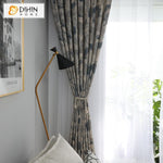 DIHIN HOME Grey Watercolor Printed,Blackout Grommet Window Curtain for Living Room ,52x63-inch,1 Panel Roman Shades Curtains Window Blinds custom curtains blackout curtains curtains for living room sheer curtains curtain fabric linen curtains kitchen curtains velvet curtains pinch pleat curtains bay window curtains outdoor curtains pleated curtains floral curtains dining room curtains kitchen valances drapes for bedroom patio curtains nursery curtains grommet curtains