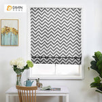 DIHIN HOME Grey Wave Printed Roman Shades ,Easy Install Washable Curtains ,Customized Window Curtain Drape, 24"W X 64"H Roman Shades Curtains Window Blinds custom curtains blackout curtains curtains for living room sheer curtains curtain fabric linen curtains kitchen curtains velvet curtains pinch pleat curtains bay window curtains outdoor curtains pleated curtains floral curtains dining room curtains kitchen valances drapes for bedroom patio curtains nursery curtains grommet curtains