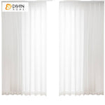 DIHIN HOME High Density Striped White Color,Grommet Window Sheer Curtain for Living Room ,52x63-inch,1 Panel Roman Shades Curtains Window Blinds custom curtains blackout curtains curtains for living room sheer curtains curtain fabric linen curtains kitchen curtains velvet curtains pinch pleat curtains bay window curtains outdoor curtains pleated curtains floral curtains dining room curtains kitchen valances drapes for bedroom patio curtains nursery curtains grommet curtains