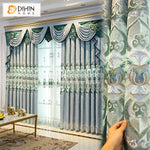 DIHIN HOME High-grade European Pastoral Curtains Embroidered Valance ,Blackout Curtains Grommet Window Curtain for Living Room ,52x84-inch,1 Panel Roman Shades Curtains Window Blinds custom curtains blackout curtains curtains for living room sheer curtains curtain fabric linen curtains kitchen curtains velvet curtains pinch pleat curtains bay window curtains outdoor curtains pleated curtains floral curtains dining room curtains kitchen valances drapes for bedroom patio curtains nursery curtains grommet curt
