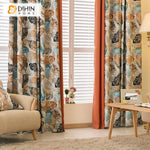 DIHIN HOME High Precision Colorful Fallen Leaves Printed,Blackout Grommet Window Curtain for Living Room ,52x63-inch,1 Panel Roman Shades Curtains Window Blinds custom curtains blackout curtains curtains for living room sheer curtains curtain fabric linen curtains kitchen curtains velvet curtains pinch pleat curtains bay window curtains outdoor curtains pleated curtains floral curtains dining room curtains kitchen valances drapes for bedroom patio curtains nursery curtains grommet curtains