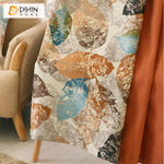 DIHIN HOME High Precision Colorful Fallen Leaves Printed,Blackout Grommet Window Curtain for Living Room ,52x63-inch,1 Panel Roman Shades Curtains Window Blinds custom curtains blackout curtains curtains for living room sheer curtains curtain fabric linen curtains kitchen curtains velvet curtains pinch pleat curtains bay window curtains outdoor curtains pleated curtains floral curtains dining room curtains kitchen valances drapes for bedroom patio curtains nursery curtains grommet curtains