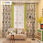 DIHIN HOME High Precision Flower Cluster Printed,Blackout Grommet Window Curtain for Living Room ,52x63-inch,1 Panel Roman Shades Curtains Window Blinds custom curtains blackout curtains curtains for living room sheer curtains curtain fabric linen curtains kitchen curtains velvet curtains pinch pleat curtains bay window curtains outdoor curtains pleated curtains floral curtains dining room curtains kitchen valances drapes for bedroom patio curtains nursery curtains grommet curtains