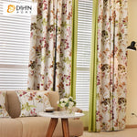 DIHIN HOME High Precision Flower Cluster Printed,Blackout Grommet Window Curtain for Living Room ,52x63-inch,1 Panel Roman Shades Curtains Window Blinds custom curtains blackout curtains curtains for living room sheer curtains curtain fabric linen curtains kitchen curtains velvet curtains pinch pleat curtains bay window curtains outdoor curtains pleated curtains floral curtains dining room curtains kitchen valances drapes for bedroom patio curtains nursery curtains grommet curtains