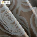 DIHIN HOME High Precision Jacquard Curtain,Blackout Grommet Window Curtain for Living Room ,52x63-inch,1 Panel Roman Shades Curtains Window Blinds custom curtains blackout curtains curtains for living room sheer curtains curtain fabric linen curtains kitchen curtains velvet curtains pinch pleat curtains bay window curtains outdoor curtains pleated curtains floral curtains dining room curtains kitchen valances drapes for bedroom patio curtains nursery curtains grommet curtains