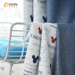 DIHIN HOME High Quality Cartoon Mickey Printed,Blackout Grommet Window Curtain for Living Room ,52x63-inch,1 Panel Roman Shades Curtains Window Blinds custom curtains blackout curtains curtains for living room sheer curtains curtain fabric linen curtains kitchen curtains velvet curtains pinch pleat curtains bay window curtains outdoor curtains pleated curtains floral curtains dining room curtains kitchen valances drapes for bedroom patio curtains nursery curtains grommet curtains