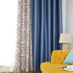 DIHIN HOME High Quality Colorful Leaves Printed,Blackout Grommet Window Curtain for Living Room ,52x63-inch,1 Panel Roman Shades Curtains Window Blinds custom curtains blackout curtains curtains for living room sheer curtains curtain fabric linen curtains kitchen curtains velvet curtains pinch pleat curtains bay window curtains outdoor curtains pleated curtains floral curtains dining room curtains kitchen valances drapes for bedroom patio curtains nursery curtains grommet curtains