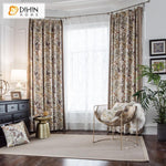 DIHIN HOME High Quality Cotton Linen Thick Fabric Printed Curtains,Blackout Grommet Window Curtain for Living Room ,52x63-inch,1 Panel Roman Shades Curtains Window Blinds custom curtains blackout curtains curtains for living room sheer curtains curtain fabric linen curtains kitchen curtains velvet curtains pinch pleat curtains bay window curtains outdoor curtains pleated curtains floral curtains dining room curtains kitchen valances drapes for bedroom patio curtains nursery curtains grommet curtains