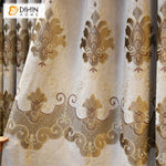 DIHIN HOME High Quality Embroidered Curtain Customized Valance ,Blackout Curtains Grommet Window Curtain for Living Room ,52x84-inch,1 Panel Roman Shades Curtains Window Blinds custom curtains blackout curtains curtains for living room sheer curtains curtain fabric linen curtains kitchen curtains velvet curtains pinch pleat curtains bay window curtains outdoor curtains pleated curtains floral curtains dining room curtains kitchen valances drapes for bedroom patio curtains nursery curtains grommet curtains