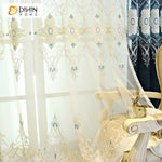 DIHIN HOME High Quality Embroidered Valance ,Blackout Curtains Grommet Window Curtain for Living Room ,52x90-inch,1 Panel Roman Shades Curtains Window Blinds custom curtains blackout curtains curtains for living room sheer curtains curtain fabric linen curtains kitchen curtains velvet curtains pinch pleat curtains bay window curtains outdoor curtains pleated curtains floral curtains dining room curtains kitchen valances drapes for bedroom patio curtains nursery curtains grommet curtains