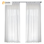 DIHIN HOME High Quality White Striped Sheer Curtain,Grommet Window Curtain for Living Room ,52x63-inch,1 Panel Roman Shades Curtains Window Blinds custom curtains blackout curtains curtains for living room sheer curtains curtain fabric linen curtains kitchen curtains velvet curtains pinch pleat curtains bay window curtains outdoor curtains pleated curtains floral curtains dining room curtains kitchen valances drapes for bedroom patio curtains nursery curtains grommet curtains