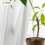 DIHIN HOME High Quality White Striped Sheer Curtain,Grommet Window Curtain for Living Room ,52x63-inch,1 Panel Roman Shades Curtains Window Blinds custom curtains blackout curtains curtains for living room sheer curtains curtain fabric linen curtains kitchen curtains velvet curtains pinch pleat curtains bay window curtains outdoor curtains pleated curtains floral curtains dining room curtains kitchen valances drapes for bedroom patio curtains nursery curtains grommet curtains