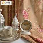 DIHIN HOME Huge Bright Flowers Printed,Blackout Grommet Window Curtain for Living Room ,52x63-inch,1 Panel Roman Shades Curtains Window Blinds custom curtains blackout curtains curtains for living room sheer curtains curtain fabric linen curtains kitchen curtains velvet curtains pinch pleat curtains bay window curtains outdoor curtains pleated curtains floral curtains dining room curtains kitchen valances drapes for bedroom patio curtains nursery curtains grommet curtains