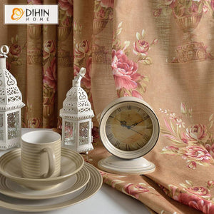 DIHIN HOME Huge Bright Flowers Printed,Blackout Grommet Window Curtain for Living Room ,52x63-inch,1 Panel Roman Shades Curtains Window Blinds custom curtains blackout curtains curtains for living room sheer curtains curtain fabric linen curtains kitchen curtains velvet curtains pinch pleat curtains bay window curtains outdoor curtains pleated curtains floral curtains dining room curtains kitchen valances drapes for bedroom patio curtains nursery curtains grommet curtains