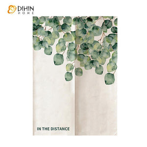 DIHIN HOME In The Distance Printed Japanese Noren Doorway Curtain Tapestry,Cotton Linen,Door Way Curtain Door Hanging Tapestry,33.5''Wx59''L,1 Panel Roman Shades Window Curtains Curtains Window Blinds Curtains Drapes linen drapery curtains and drapes windows drapes custom curtains blackout curtains curtains for living room window shades sheer curtains curtain fabric window treatments custom drapery