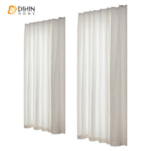 DIHIN HOME Japanese Solid Color Cotton Linen Thickening Sheer Curtains,Grommet Window Curtain for Living Room ,52x63-inch,1 Panel Roman Shades Curtains Window Blinds custom curtains blackout curtains curtains for living room sheer curtains curtain fabric linen curtains kitchen curtains velvet curtains pinch pleat curtains bay window curtains outdoor curtains pleated curtains floral curtains dining room curtains kitchen valances drapes for bedroom patio curtains nursery curtains grommet curtains
