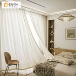 DIHIN HOME Japanese Style Beige Color,Sheer Curtain,Blackout Grommet Window Curtain for Living Room ,52x63-inch,1 Panel Roman Shades Curtains Window Blinds custom curtains blackout curtains curtains for living room sheer curtains curtain fabric linen curtains kitchen curtains velvet curtains pinch pleat curtains bay window curtains outdoor curtains pleated curtains floral curtains dining room curtains kitchen valances drapes for bedroom patio curtains nursery curtains grommet curtains