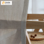 DIHIN HOME Japanese Style Natural Linen Color,Grommet Window Sheer Curtain for Living Room ,52x63-inch,1 Panel Roman Shades Curtains Window Blinds custom curtains blackout curtains curtains for living room sheer curtains curtain fabric linen curtains kitchen curtains velvet curtains pinch pleat curtains bay window curtains outdoor curtains pleated curtains floral curtains dining room curtains kitchen valances drapes for bedroom patio curtains nursery curtains grommet curtains