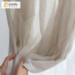 DIHIN HOME Japanese Style Natural Linen Color,Grommet Window Sheer Curtain for Living Room ,52x63-inch,1 Panel Roman Shades Curtains Window Blinds custom curtains blackout curtains curtains for living room sheer curtains curtain fabric linen curtains kitchen curtains velvet curtains pinch pleat curtains bay window curtains outdoor curtains pleated curtains floral curtains dining room curtains kitchen valances drapes for bedroom patio curtains nursery curtains grommet curtains