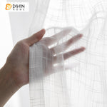 DIHIN HOME Japanese Style White Color Sheer Curtain, Grommet Window Curtain for Living Room ,52x63-inch,1 Panelriped Roman Shades Curtains Window Blinds custom curtains blackout curtains curtains for living room sheer curtains curtain fabric linen curtains kitchen curtains velvet curtains pinch pleat curtains bay window curtains outdoor curtains pleated curtains floral curtains dining room curtains kitchen valances drapes for bedroom patio curtains nursery curtains grommet curtains