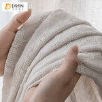 DIHIN HOME Japanese Thickened Cotton Linen Jacquard White Color,Grommet Window Sheer Curtain for Living Room ,52x63-inch,1 Panel Roman Shades Curtains Window Blinds custom curtains blackout curtains curtains for living room sheer curtains curtain fabric linen curtains kitchen curtains velvet curtains pinch pleat curtains bay window curtains outdoor curtains pleated curtains floral curtains dining room curtains kitchen valances drapes for bedroom patio curtains nursery curtains grommet curtains