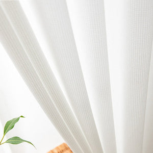 DIHIN HOME Japanese White Jacquard,Sheer Curtain, Grommet Window Curtain for Living Room ,52x63-inch,1 Panel Roman Shades Curtains Window Blinds custom curtains blackout curtains curtains for living room sheer curtains curtain fabric linen curtains kitchen curtains velvet curtains pinch pleat curtains bay window curtains outdoor curtains pleated curtains floral curtains dining room curtains kitchen valances drapes for bedroom patio curtains nursery curtains grommet curtains