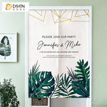 DIHIN HOME Join The Party Printed Japanese Noren Doorway Curtain Tapestry,Cotton Linen,Door Way Curtain Door Hanging Tapestry,33.5''Wx59''L,1 Panel Roman Shades Window Curtains Curtains Window Blinds Curtains Drapes linen drapery curtains and drapes windows drapes custom curtains blackout curtains curtains for living room window shades sheer curtains curtain fabric window treatments custom drapery