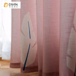 DIHIN HOME Large Leaves Printed,Blackout Grommet Window Curtain for Living Room ,52x63-inch,1 Panel Roman Shades Curtains Window Blinds custom curtains blackout curtains curtains for living room sheer curtains curtain fabric linen curtains kitchen curtains velvet curtains pinch pleat curtains bay window curtains outdoor curtains pleated curtains floral curtains dining room curtains kitchen valances drapes for bedroom patio curtains nursery curtains grommet curtains