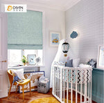 DIHIN HOME Light Blue Printed Roman Shades ,Easy Install Washable Curtains ,Customized Window Curtain Drape, 24"W X 64"H Roman Shades Curtains Window Blinds custom curtains blackout curtains curtains for living room sheer curtains curtain fabric linen curtains kitchen curtains velvet curtains pinch pleat curtains bay window curtains outdoor curtains pleated curtains floral curtains dining room curtains kitchen valances drapes for bedroom patio curtains nursery curtains grommet curtains