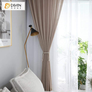 DIHIN HOME Light Coffee Printed Sheer Curtain,Blackout Grommet Window Curtain for Living Room ,52x63-inch,1 Panel Roman Shades Curtains Window Blinds custom curtains blackout curtains curtains for living room sheer curtains curtain fabric linen curtains kitchen curtains velvet curtains pinch pleat curtains bay window curtains outdoor curtains pleated curtains floral curtains dining room curtains kitchen valances drapes for bedroom patio curtains nursery curtains grommet curtains