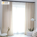 DIHIN HOME Light Color Square Printed，Blackout Grommet Window Curtain for Living Room ,52x63-inch,1 Panel Roman Shades Curtains Window Blinds custom curtains blackout curtains curtains for living room sheer curtains curtain fabric linen curtains kitchen curtains velvet curtains pinch pleat curtains bay window curtains outdoor curtains pleated curtains floral curtains dining room curtains kitchen valances drapes for bedroom patio curtains nursery curtains grommet curtains
